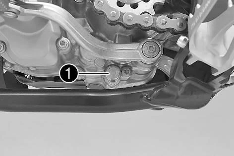 Magnetyczny korek spustowy 1 w KTM EXC 250 i 300 2024