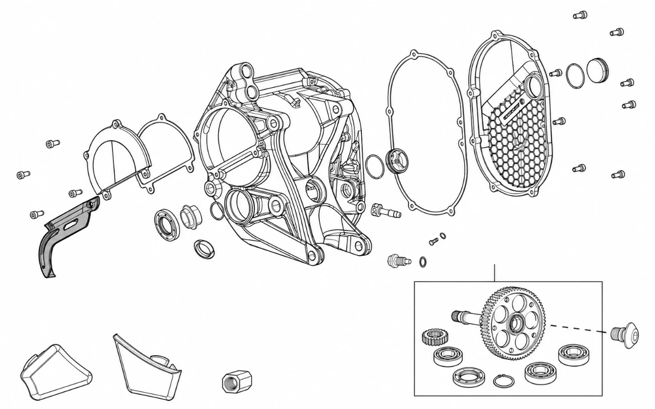 Zeichnung: Motor